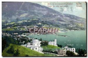 Postcard Old Crimea south west coast Yalta