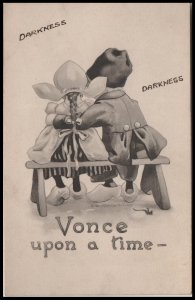 Dutch kids postcard: Vonce Upon a Time