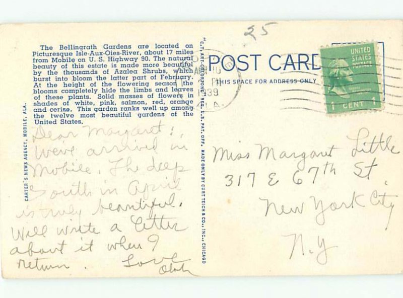 Linen LAKE SCENE Mobile Alabama AL AE4440