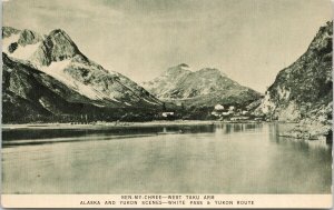 Ben My Chree West Taku Arm Alaska & Yukon White Pass Yukon Route Postcard F62