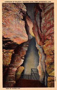 Minnesota Harmony Niagara Cave Corridor Of Majesty Curteich