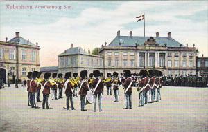 Denmark Copenhagen Amalienborg Slot Military Band
