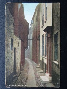 Norfolk Great Yarmouth KITTY WITCHES ROW - Old Postcard by B.& R's Camera Series