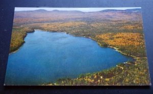 VINTAGE UNUSED  POSTCARD - CROCKER LAKE CAMPS, JACKMAN, MAINE