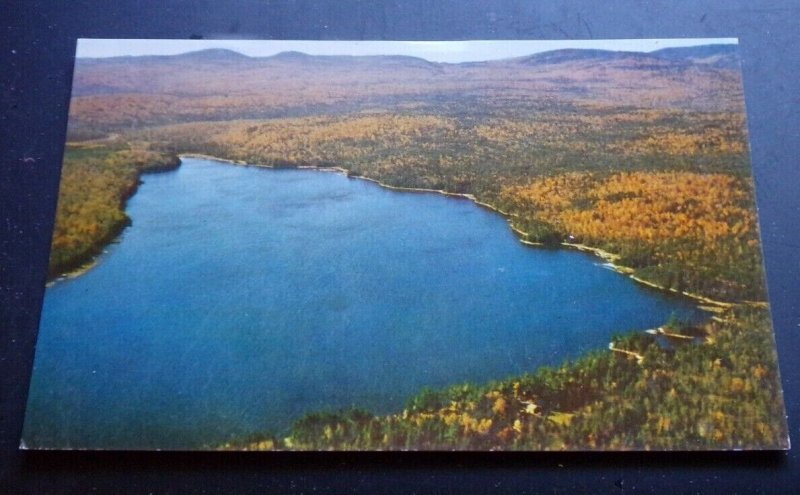 VINTAGE UNUSED  POSTCARD - CROCKER LAKE CAMPS, JACKMAN, MAINE