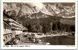 M-87832 At the Eibsee View of the Zugspitze Germany