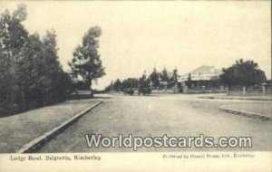 Lodge Road Belgravia Kimberley South Africa Unused 