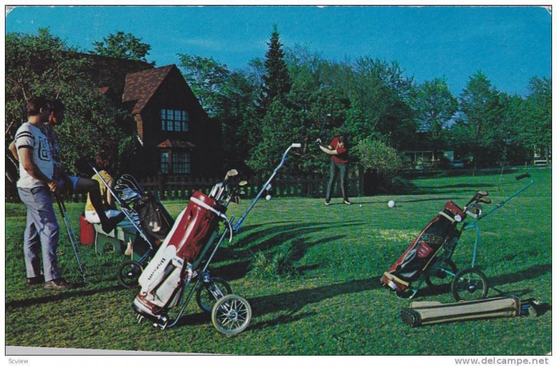 Golf , Granby , Quebec  , Canada , PU-1970