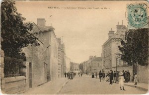 CPA RETHEL - L'Avenue Thiers (135603)