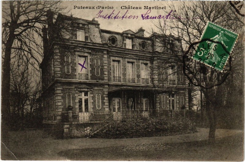 CPA Puteaux Chateau Martinet (1315426)