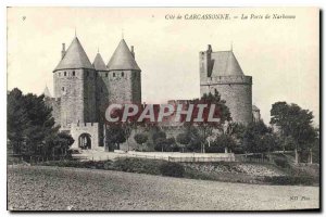 Old Postcard Cite Carcassonne door Narbonne