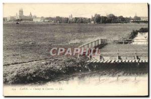 Postcard Old Horse Riding Equestrian Caen Racecourse