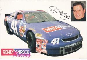 Advertising Rent-A-Wreck Busch Grand National Car #41 Driven By Joey McCarthy...