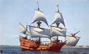 Mayflower II Landing 1620 Sail Boat Ship 