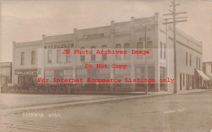 WA, Reardon, Washington, RPPC, Business Block, Bank, Hardware & General Stores