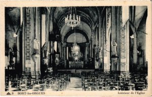 CPA Bort-les-Orgues - Interieur de l'Eglise (1039834)