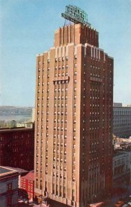 HARRISBURG, Pennsylvania PA   HOTEL HARRISBURGER  Bird's Eye View  Postcard