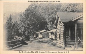 H62/ Marshall Hot Springs North Carolina Postcard c1920s Modern Cabins  12