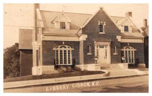 New Hampshire  Lisbon,  Library,  RPC 