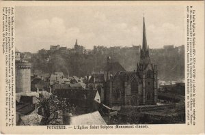 CPA Fougeres Eglise St Sulpice (1237574)