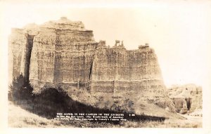 Real Photo Altar Castles of the Ancients Badlands, South Dakota SD