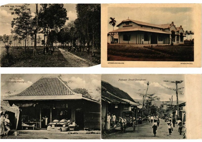 INDONESIA with BETTER ALL POOR CONDITION ALL ÉTAT 80 CPA (L2305)