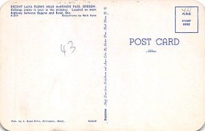 Recent Lava Flows between Eugene and Bend - Eugene, Oregon OR