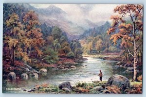 Perthshire Scotland Postcard Killiecrankie c1910 Antique Oilette Tuck Art