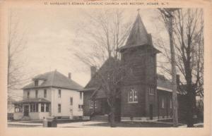 St Margaret's Catholic Church and Rectory - Homer NY, New York