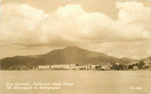 California San Quentin State Prison Mt Tampalis RPPC Photo Postcard Zan 22-4181