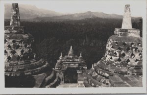 Indonesia Borobudur Buddhist Temple Magelang Central Java Bells RPPC C150