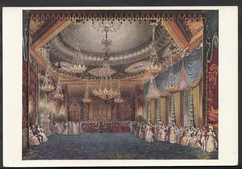 Sussex Postcard - The Royal Pavilion, Brighton, The Music Room LC3480