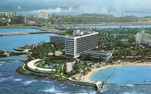 Puerto Rico - San Juan. The Caribe Hilton