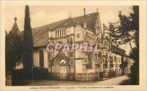 Old Postcard Hautecombe Abbey Church Facade Ancient and Modern