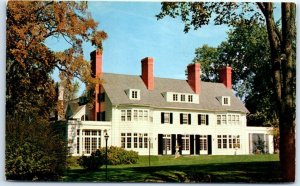 Postcard - Four Chimney's Luncheon - Old Bennington, Vermont