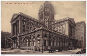 CHICAGO, Illinois, PU-1907; New Post Office