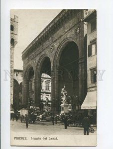 286870 ITALY FIRENZE Loggia del Lanzi CAFE Vintage photo NPG postcard