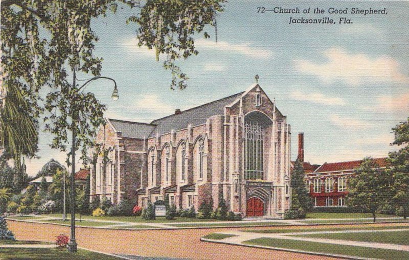 Postcard Church Good Shepherd Jacksonville FL