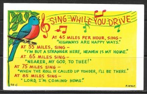 Humour - Sing While You Drive - [MX-400]