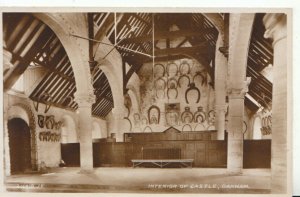 Rutland Postcard - Interior of Castle - Oakham - Real Photo - Ref TZ838