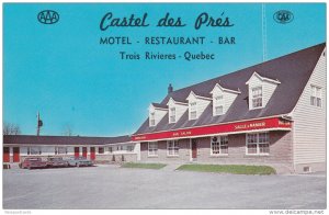 Castel Des Pres Motel and Restaurant, TROIS RIVIERES, Quebec, Canada, 40-60's