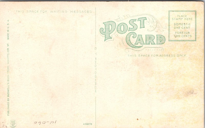 St Augustine Catholic Church Montpelier VT Postcard