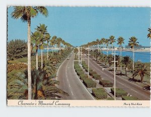 Postcard Clearwater's Memorial Causeway, Clearwater, Florida