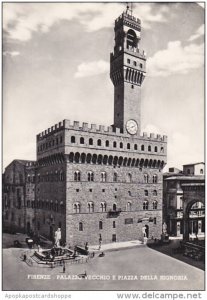 Italy Firenze Palazzo Vecchio e Piazza Della Signoria