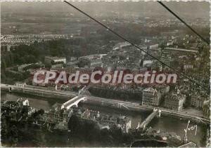 Modern Postcard Grenoble (Isere) View of the Bastille Teleferique