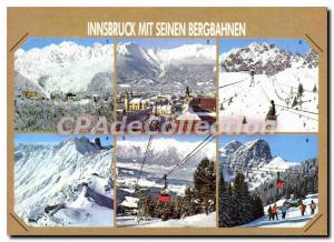 Modern Postcard Grube Aus Innsbruck Hungerburg Mit Schigebiet Seegrube