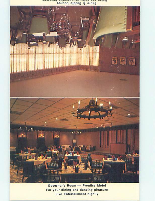 Unused Pre-1980 GOVERNORS ROOM RESTAURANT Natchez Mississippi MS M1051