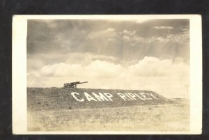 RPPC LITTLE FALLS MINNESOTA CAMP RIPLEY NATIONAL GUARD BASE REAL PHOTO POSTCARD