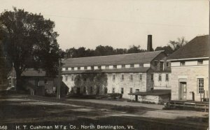 RP; NORTH BENNINGTON, Vermont, 1910s; H.T.Cushman Mfg. Co.