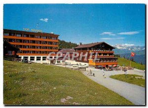 Postcard Modern Hotel Hof Maran Arosa Weissfluh